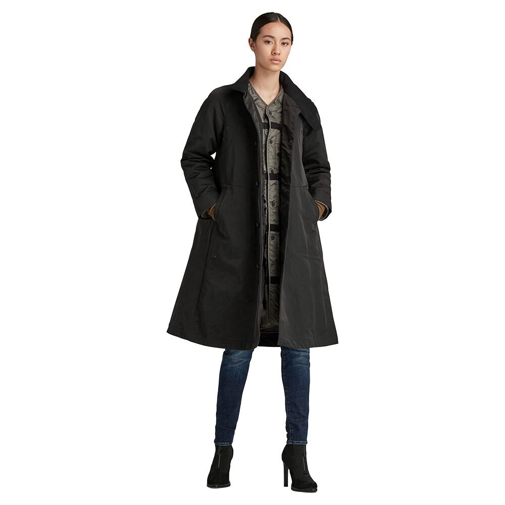 Пальто G-Star Stand Up Collar 2 In 1, черный 
Пальто G-Star Stand Up Collar 2 In 1, черный