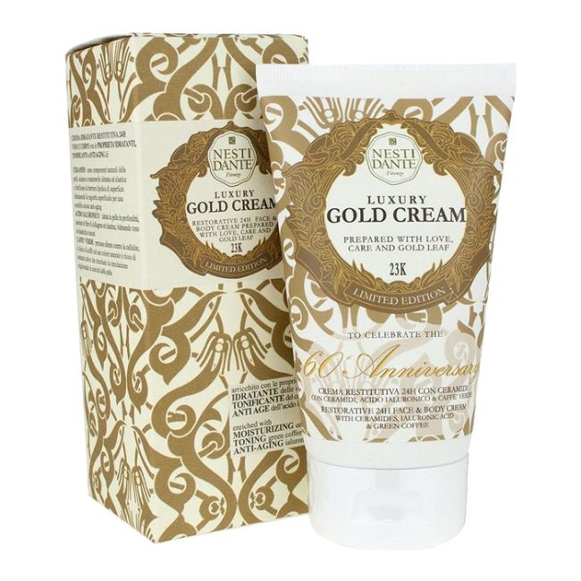 Роскошный золотой крем для лица и тела Nesti Dante, 150 мл
Роскошный золотой крем для лица и тела Nesti Dante, 150 мл
