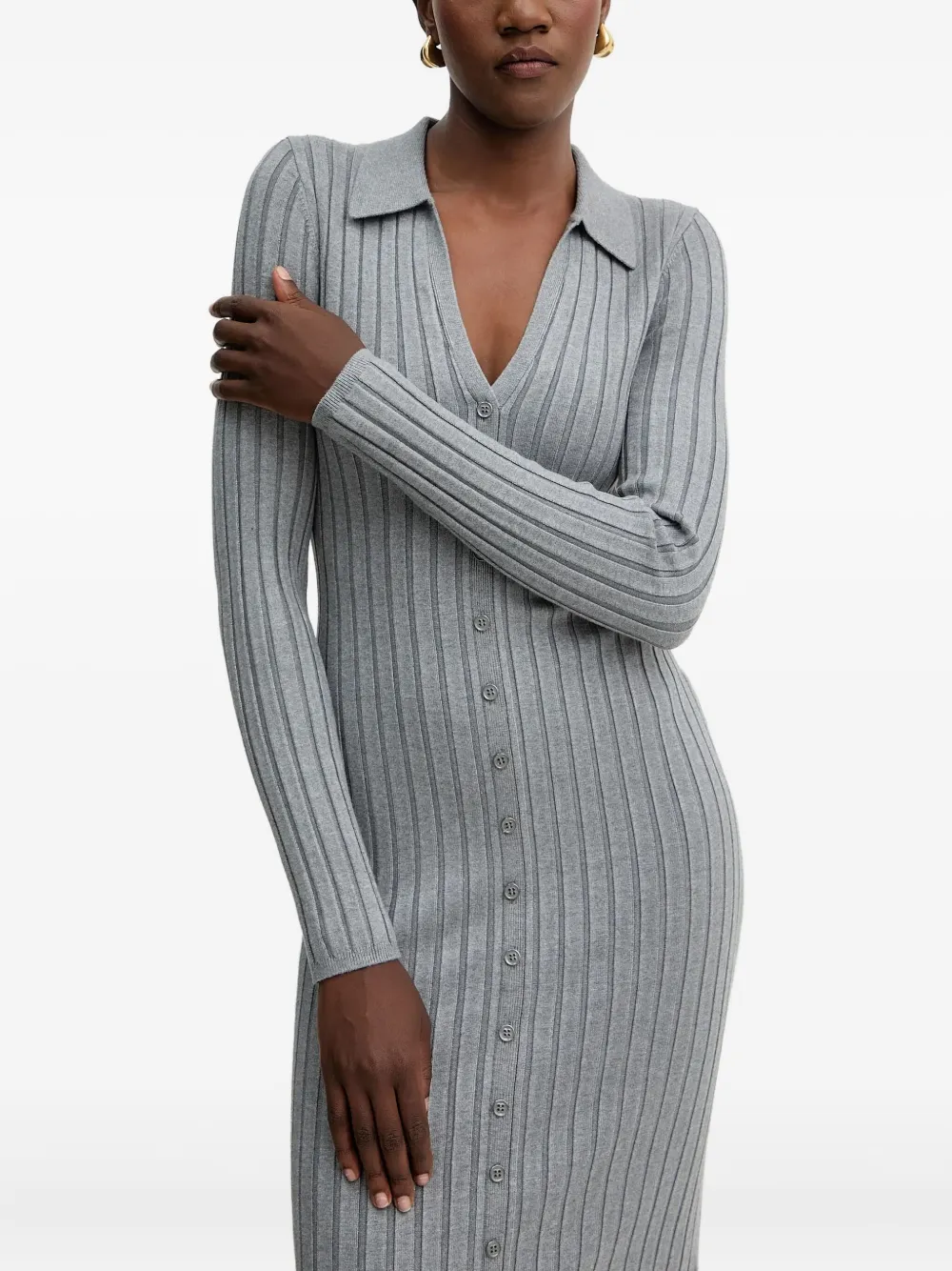Платье миди в рубчик Guess Usa, серый
Платье миди в рубчик Guess Usa, серый