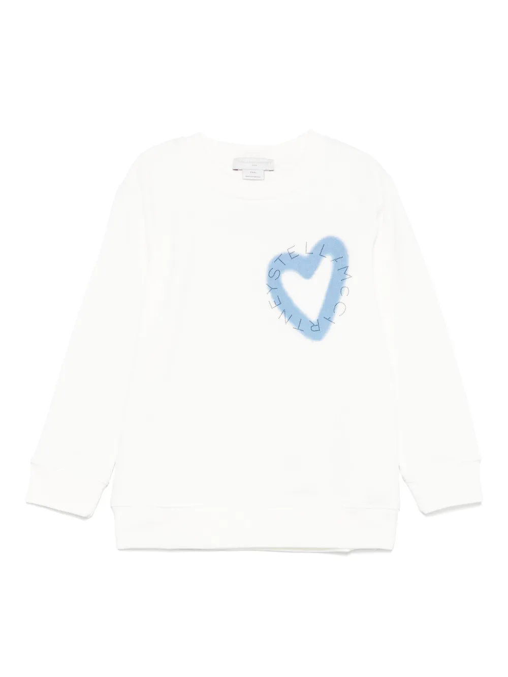 Толстовка с логотипом Stella McCartney Kids, белый 
Толстовка с логотипом Stella McCartney Kids, белый