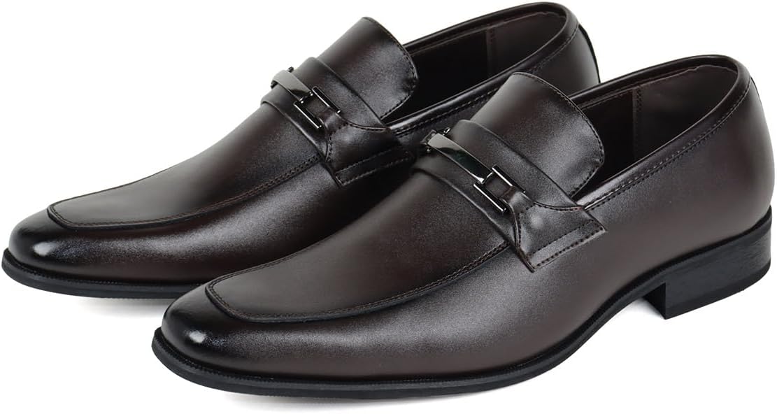 ZINC(ジンク) Мужские деловые кожаные лоферы с пряжкой, черные, формальные туфли
ZINC(ジンク) Мужские деловые кожаные лоферы с пряжкой, черные, формальные туфли