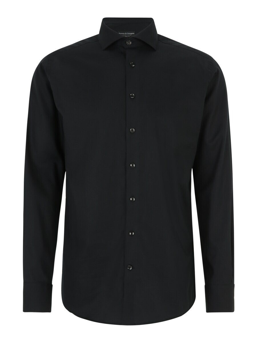 Повседневная рубашка Bruun & Stengade Regular fit Button Up Shirt Begovic, черный
Повседневная рубашка Bruun & Stengade Regular fit Button Up Shirt Begovic, черный