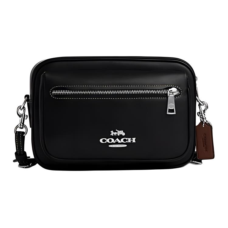 COACH Кожаная наплечная сумка Элиас через плечо среднего размера мужская черная
COACH Кожаная наплечная сумка Элиас через плечо среднего размера мужская черная