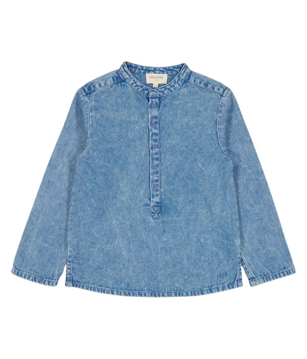 Синяя рубашка Grand-Pere для мальчика LOUIS LOUISE, синий
Синяя рубашка Grand-Pere для мальчика LOUIS LOUISE, синий