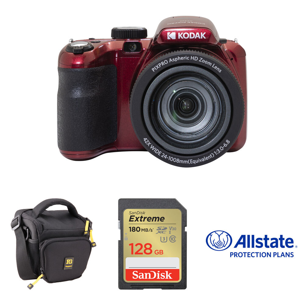 Цифровая камера Kodak PIXPRO AZ425 Digital Camera with Basic Bundle (Red)
Цифровая камера Kodak PIXPRO AZ425 Digital Camera with Basic Bundle (Red)