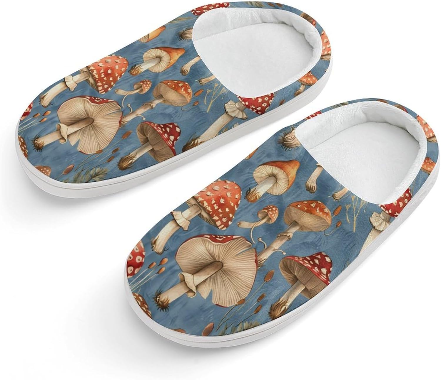 Милые хлопковые тапочки с рисунком гриба, противоскользящие, для дома и улицы Generic, белый
Милые хлопковые тапочки с рисунком гриба, противоскользящие, для дома и улицы Generic, белый