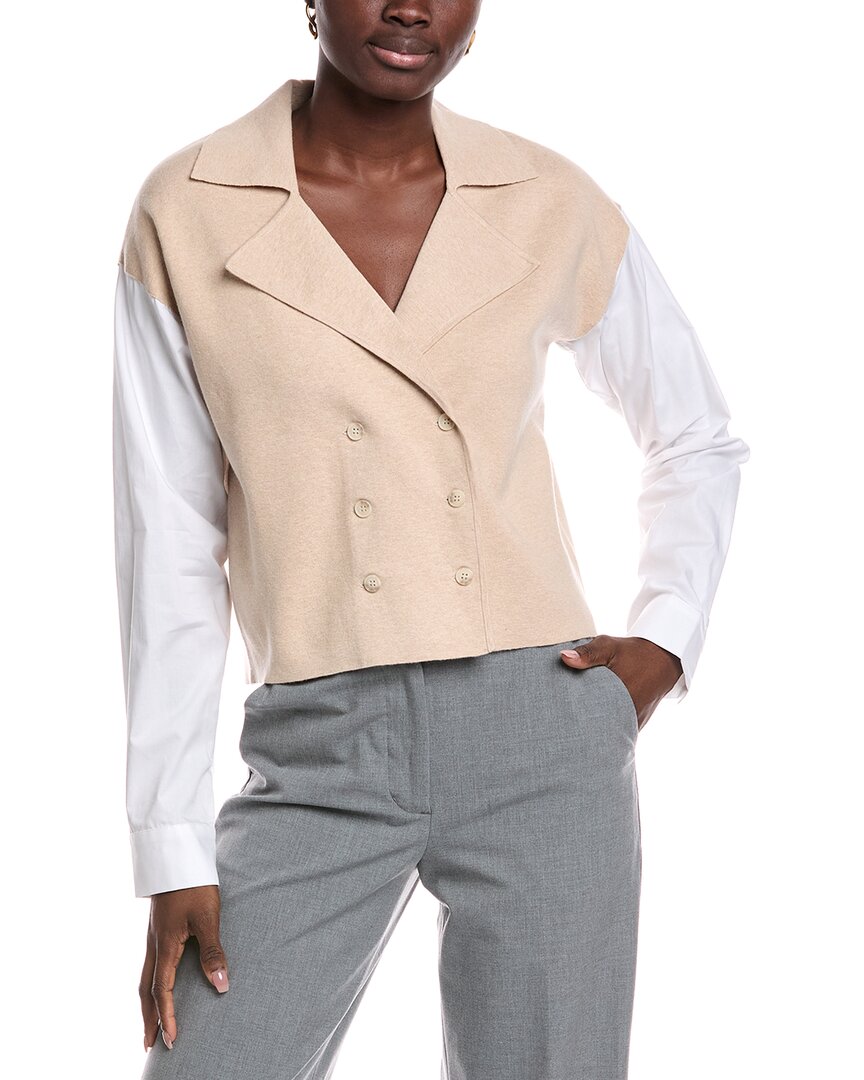 Свитер из смесового кашемира NAADAM NAADAM CASHMERE, бежевый
Свитер из смесового кашемира NAADAM NAADAM CASHMERE, бежевый