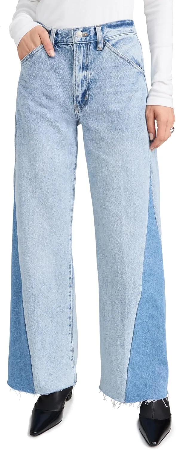 FRAME Women's Le Baggy Palazzo Outseam Insert Jeans
FRAME Women's Le Baggy Palazzo Outseam Insert Jeans
