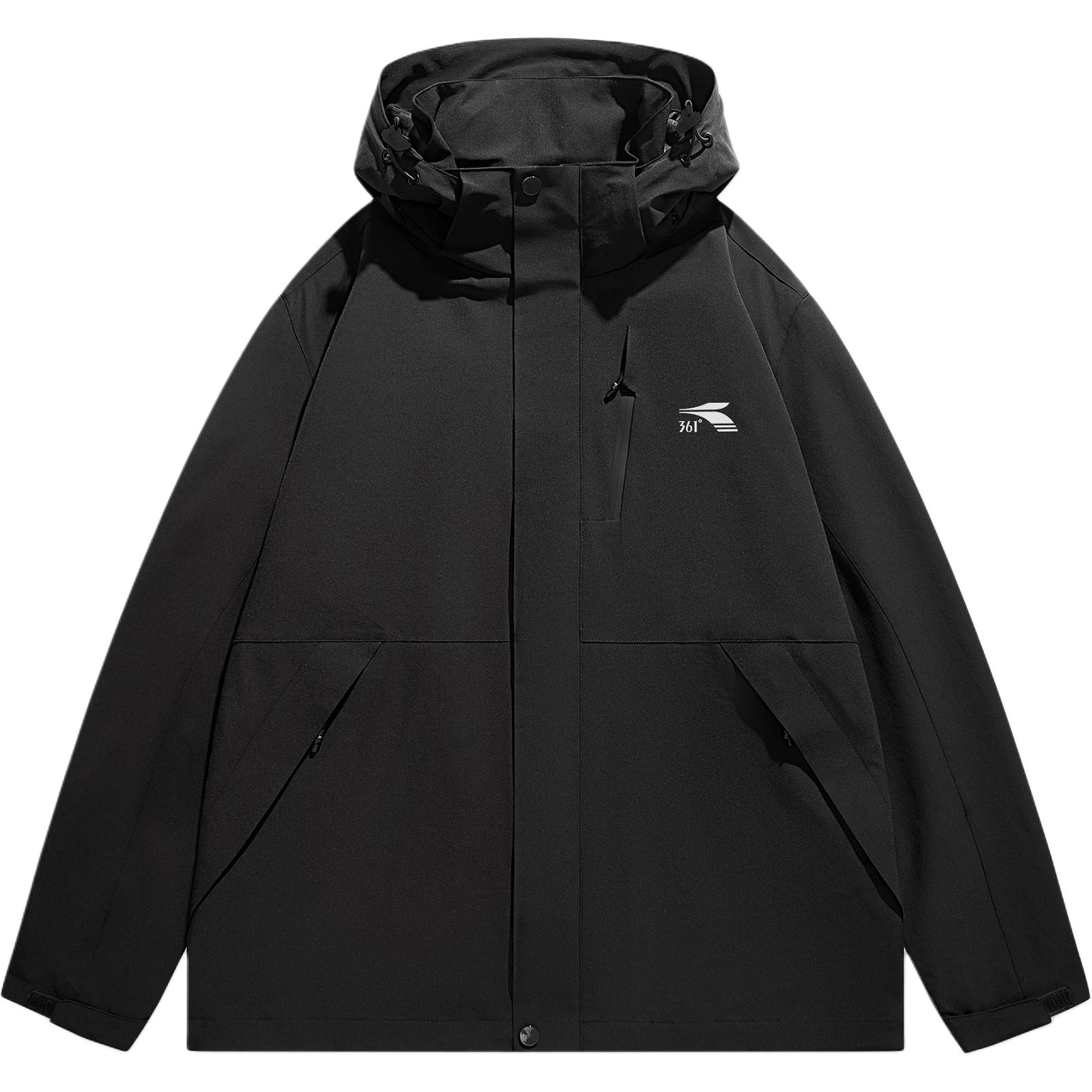 361° Куртка мужская Super Black с капюшоном Moderate Others
361° Куртка мужская Super Black с капюшоном Moderate Others