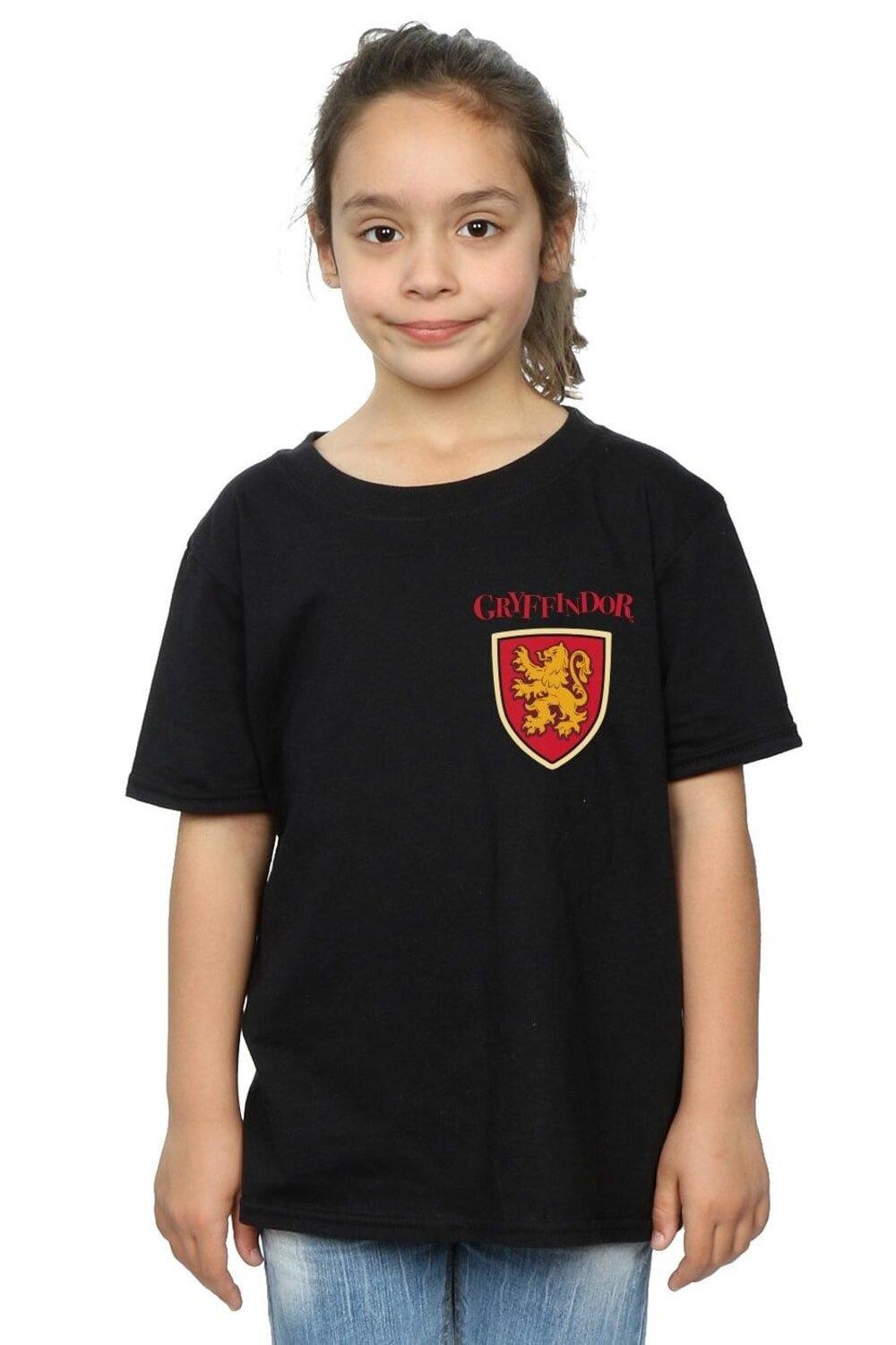 Хлопковая футболка с искусственным карманом «Гриффиндорский лев» Harry Potter, черный
Хлопковая футболка с искусственным карманом «Гриффиндорский лев» Harry Potter, черный