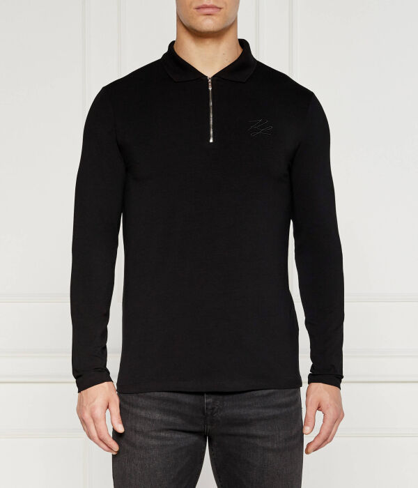 Рубашка поло Regular fit Karl Lagerfeld, черный
Рубашка поло Regular fit Karl Lagerfeld, черный