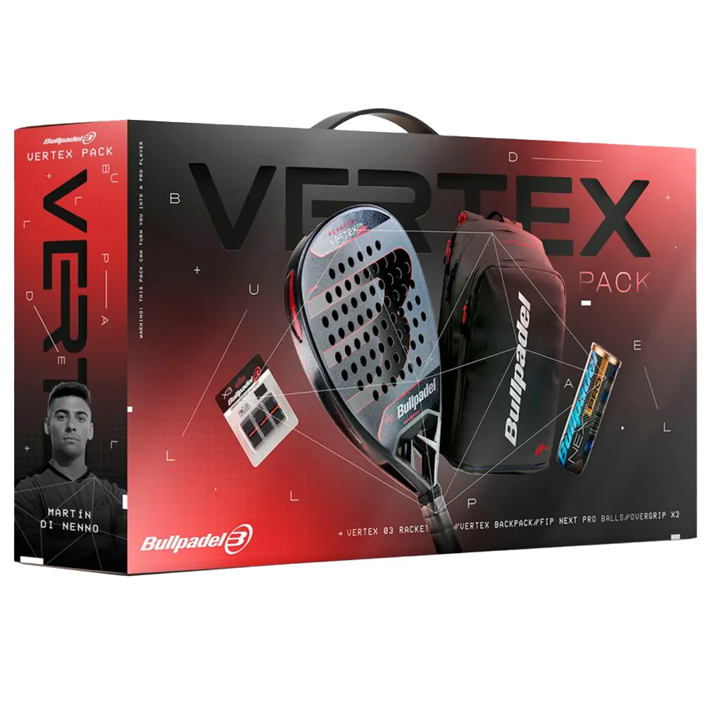 Ракетка для паделя Bullpadel Vertex 04 Comfort pack, красный
Ракетка для паделя Bullpadel Vertex 04 Comfort pack, красный