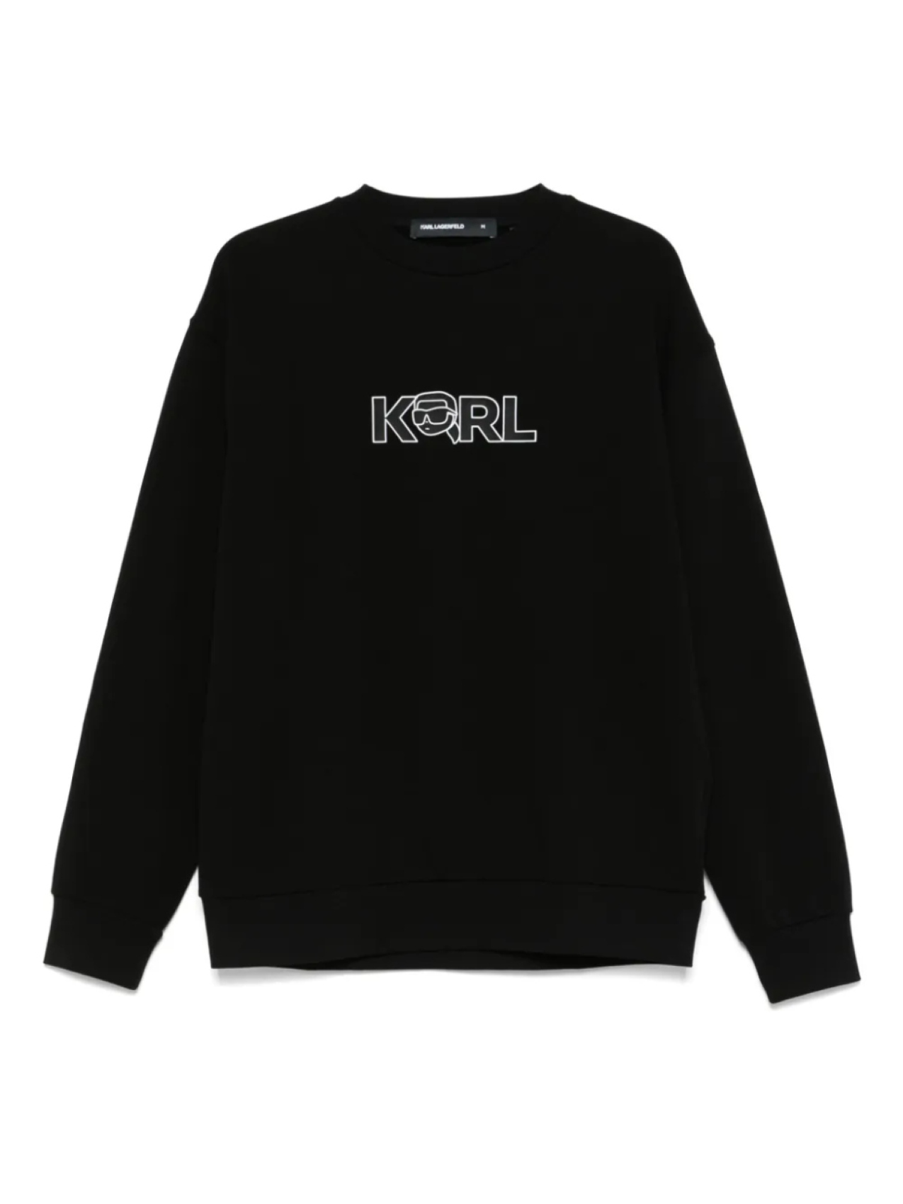 Свитер Карла Karl Lagerfeld, черный 
Свитер Карла Karl Lagerfeld, черный