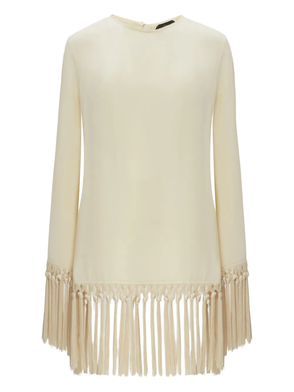 Платье мини с бахромой Taller Marmo, белый
Платье мини с бахромой Taller Marmo, белый