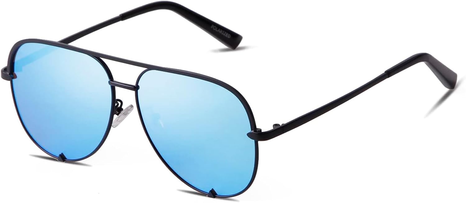 Солнцезащитные очки-авиаторы SORVINO большого размера для женщин и мужчин, модные, в стиле ретро, объемные, черные, с эффектом потертости, классическая защита от УФ-излучения, Blue Mirrored
Солнцезащитные очки-авиаторы SORVINO большого размера для женщин и мужчин, модные, в стиле ретро, объемные, черные, с эффектом потертости, классическая защита от УФ-излучения, Blue Mirrored