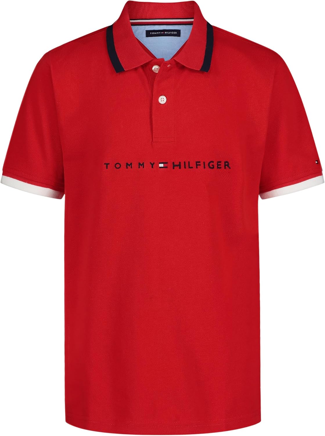 Рубашка-поло Tommy Hilfiger для мальчиков с коротким рукавом из высококачественного пике, застежка на пуговицы, мягкая и удобная, Tomas Stretch Tommy Red
Рубашка-поло Tommy Hilfiger для мальчиков с коротким рукавом из высококачественного пике, застежка на пуговицы, мягкая и удобная, Tomas Stretch Tommy Red