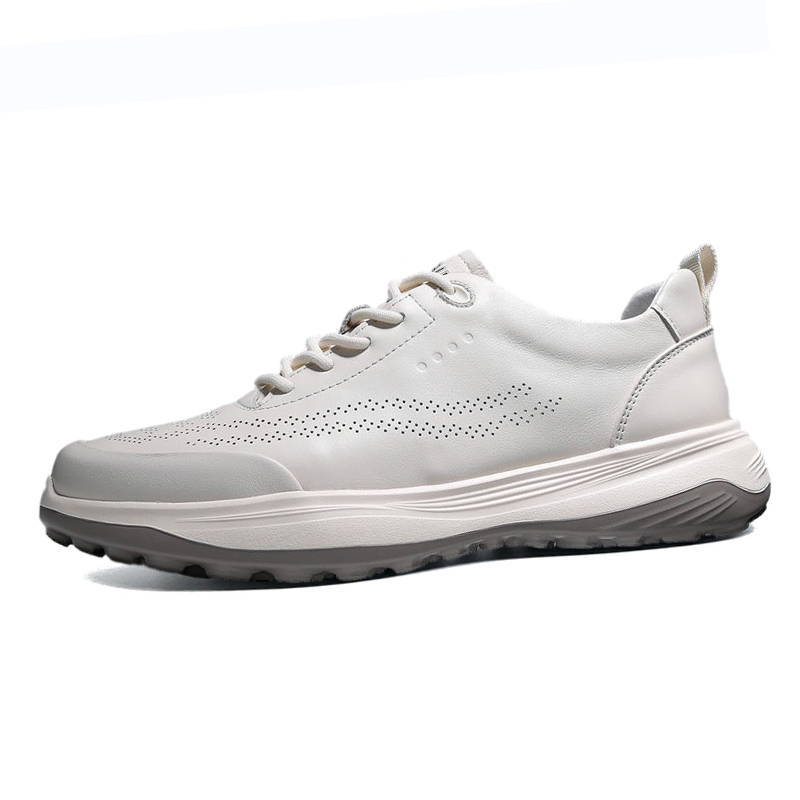 SENJIALUO Мужские белые легкие противоскользящие повседневные кроссовки с защитой от истирания, цвет White
SENJIALUO Мужские белые легкие противоскользящие повседневные кроссовки с защитой от истирания, цвет White