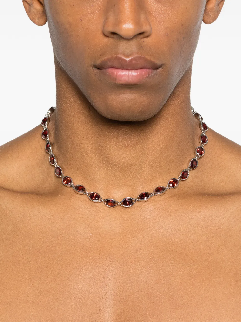 Декорированное колье Darkai, серебристый
Декорированное колье Darkai, серебристый