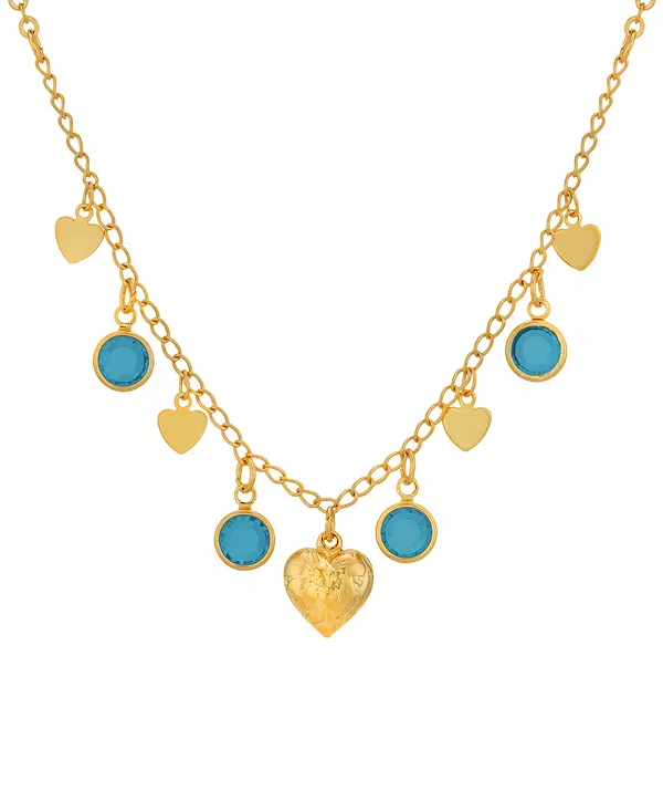 Ожерелье с каплями хрустального камня в форме сердца 2028, blue
Ожерелье с каплями хрустального камня в форме сердца 2028, blue