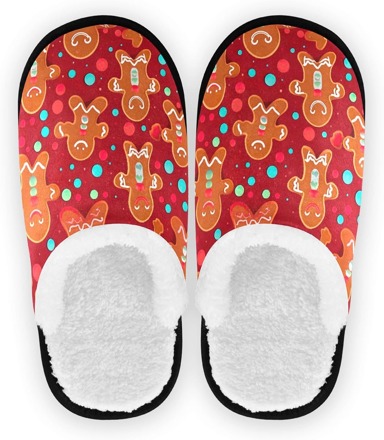 Домашние тапочки UMIRIKO Gingerbread Christmas для женщин и мужчин, моющиеся, с противоскользящей подошвой, с сумкой для хранения для путешествий и спа 20849173
Домашние тапочки UMIRIKO Gingerbread Christmas для женщин и мужчин, моющиеся, с противоскользящей подошвой, с сумкой для хранения для путешествий и спа 20849173