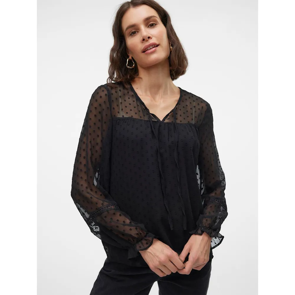 Блуза Vero Moda Leah Lace, черный
Блуза Vero Moda Leah Lace, черный