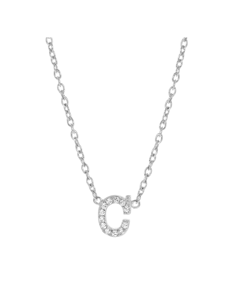 Lucardi Серебряное ожерелье 925 пробы "Буква С"
Lucardi Серебряное ожерелье 925 пробы "Буква С"