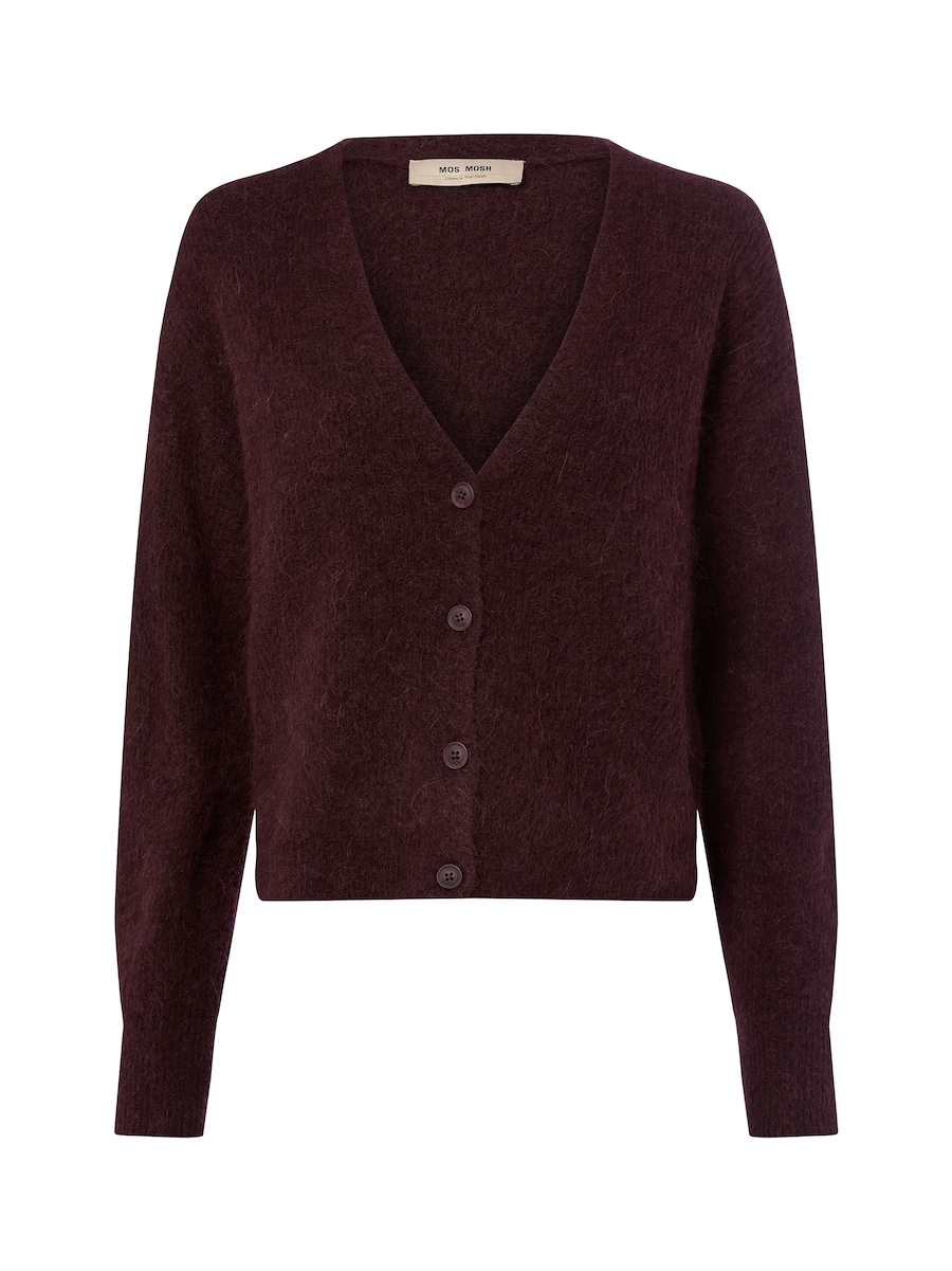 Вязаный кардиган MOS MOSH MMThora, баклажановый
Вязаный кардиган MOS MOSH MMThora, баклажановый