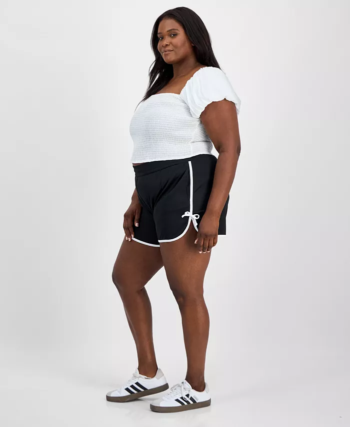 Модные шорты с завышенной талией и бантом Dolphin Bow для полных женщин Derek Heart, черный
Модные шорты с завышенной талией и бантом Dolphin Bow для полных женщин Derek Heart, черный