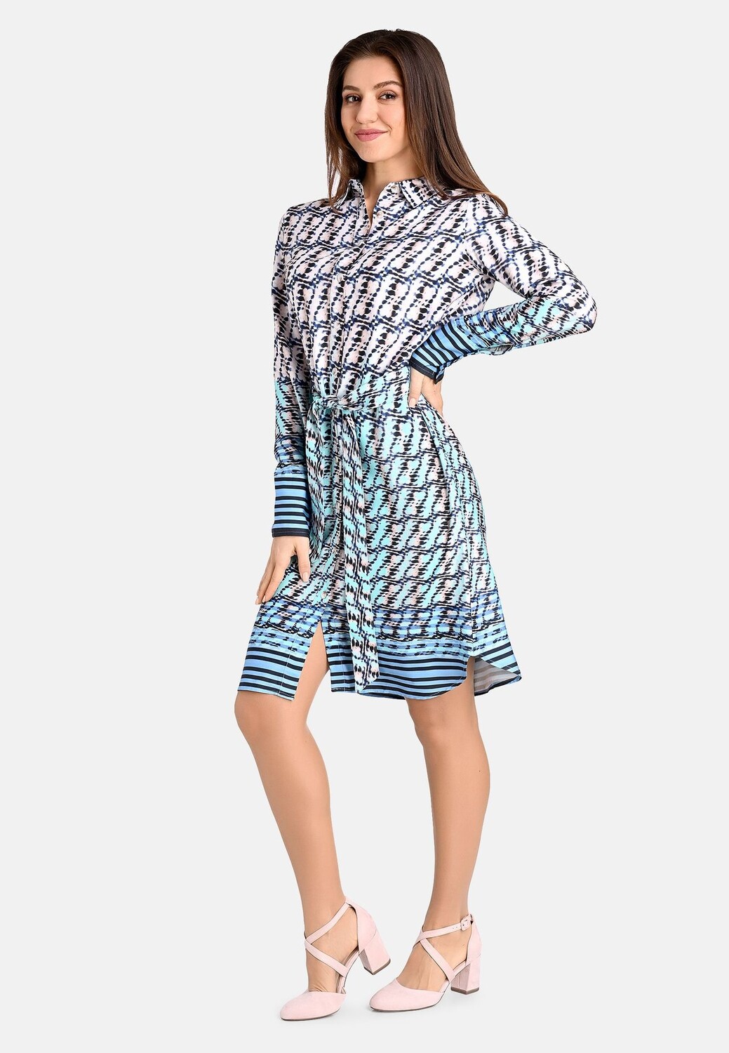 Рубашка-платье Bicalla, цвет Blau/ Turquoise
Рубашка-платье Bicalla, цвет Blau/ Turquoise