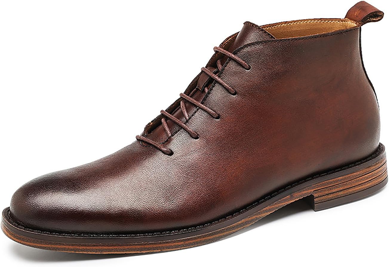 Мужские ботинки Santimon, повседневные Чукка, ручной работы, модные, официальные, из натуральной кожи, челси для мужчин, коричневый
Мужские ботинки Santimon, повседневные Чукка, ручной работы, модные, официальные, из натуральной кожи, челси для мужчин, коричневый