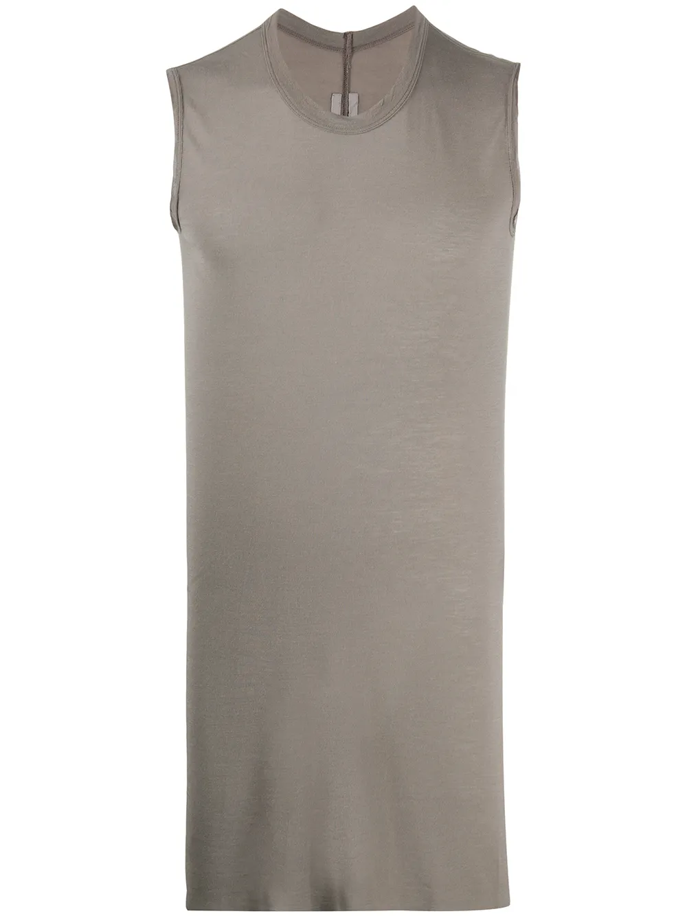 Топ без рукавов с круглым вырезом и логотипом Rick Owens, серый
Топ без рукавов с круглым вырезом и логотипом Rick Owens, серый