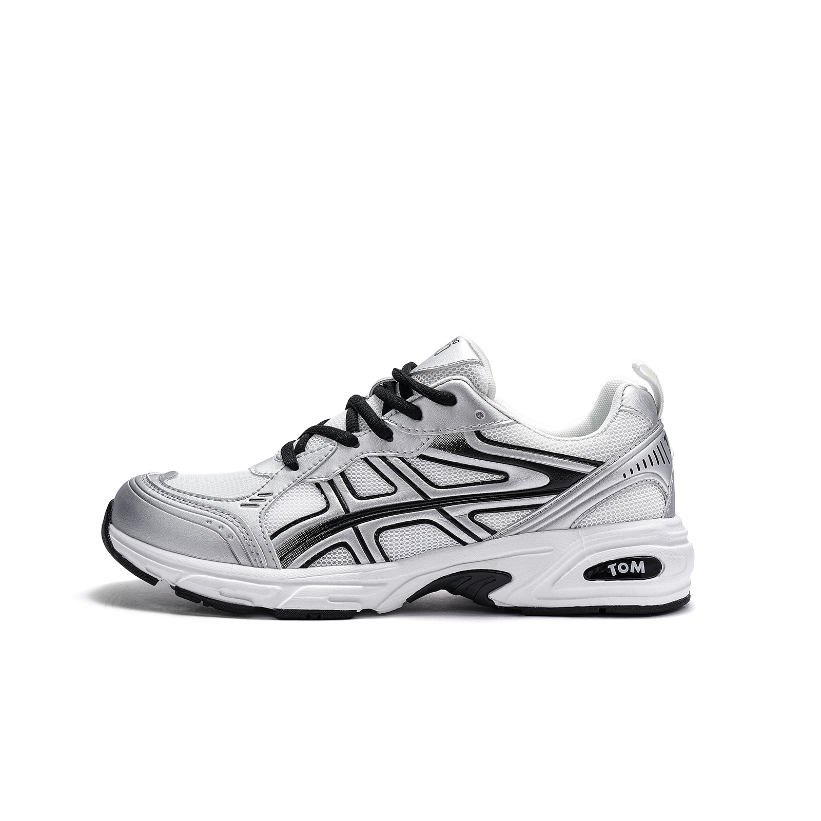 TALKING TOM Дышащие кроссовки на массивной подошве с низким верхом унисекс белый черный белый серебристый, цвет White Silver
TALKING TOM Дышащие кроссовки на массивной подошве с низким верхом унисекс белый черный белый серебристый, цвет White Silver