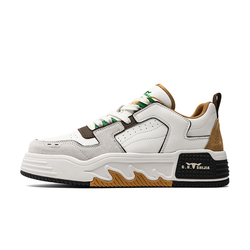 G.N.SHIJIA Легкие дышащие низкие скейтерские кроссовки для мужчин с эффектом увеличения роста бело-коричневые, цвет White Brown
G.N.SHIJIA Легкие дышащие низкие скейтерские кроссовки для мужчин с эффектом увеличения роста бело-коричневые, цвет White Brown