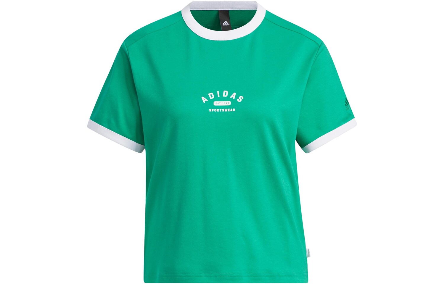 Футболка женская, цвет зеленый Adidas
Футболка женская, цвет зеленый Adidas