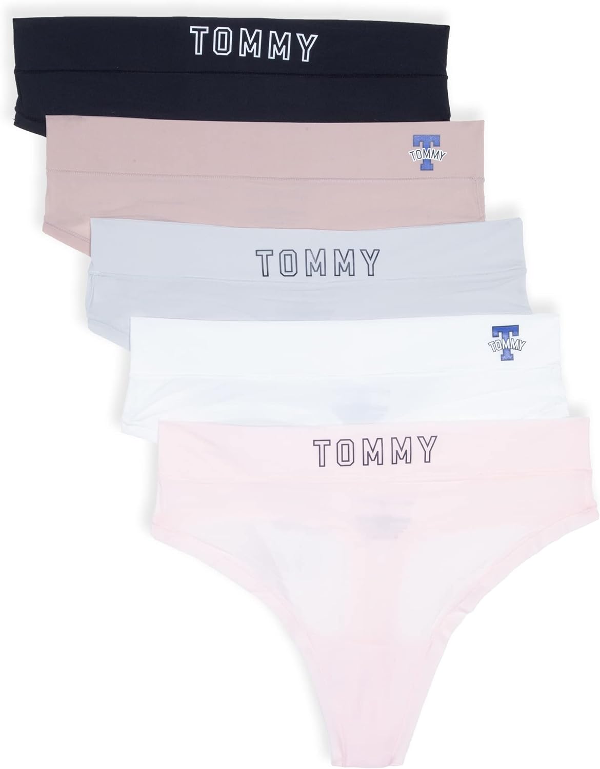 Женские стринги Tommy Hilfiger, 5 пар, Bbd/Bw/Mc/Bb/Bk
Женские стринги Tommy Hilfiger, 5 пар, Bbd/Bw/Mc/Bb/Bk