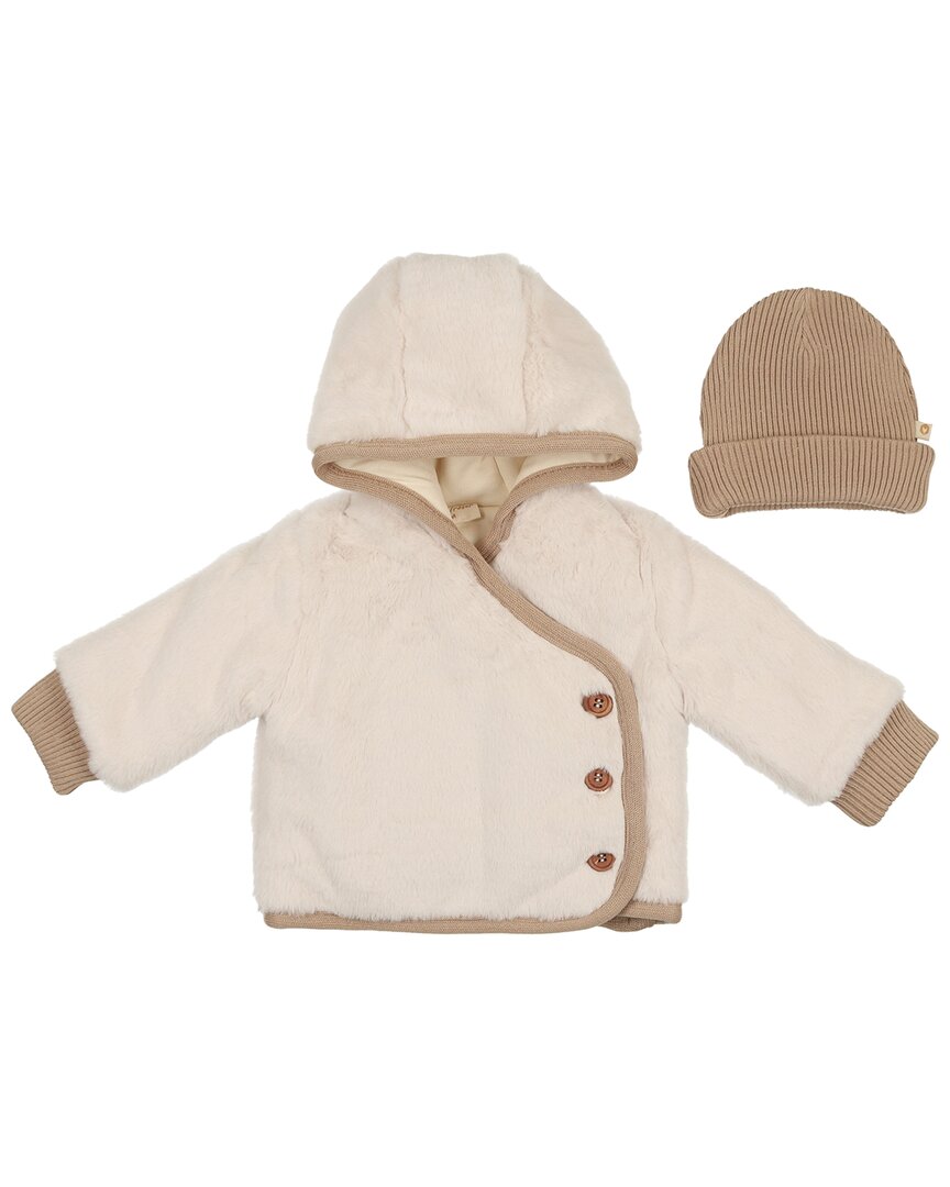 Комплект из куртки-накидки и шапки Mon Tresor Fur-Ever, белый
Комплект из куртки-накидки и шапки Mon Tresor Fur-Ever, белый