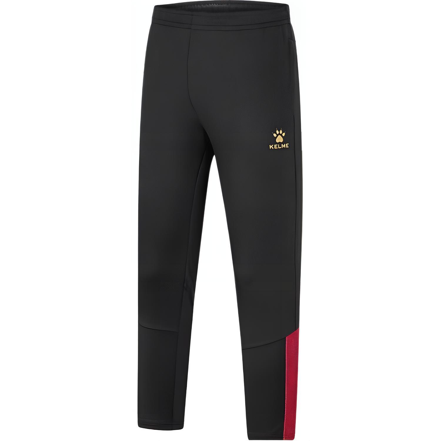 Вязаные спортивные штаны мужские черно-красные KELME
Вязаные спортивные штаны мужские черно-красные KELME