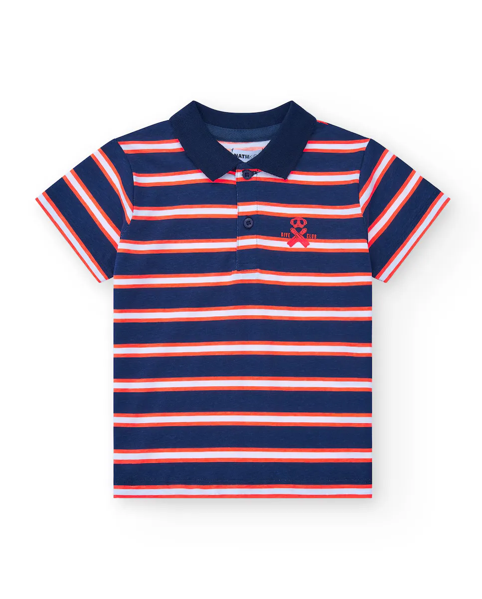 Рубашка поло в полоску с короткими рукавами и короткими рукавами Tuc tuc, красный
Рубашка поло в полоску с короткими рукавами и короткими рукавами Tuc tuc, красный