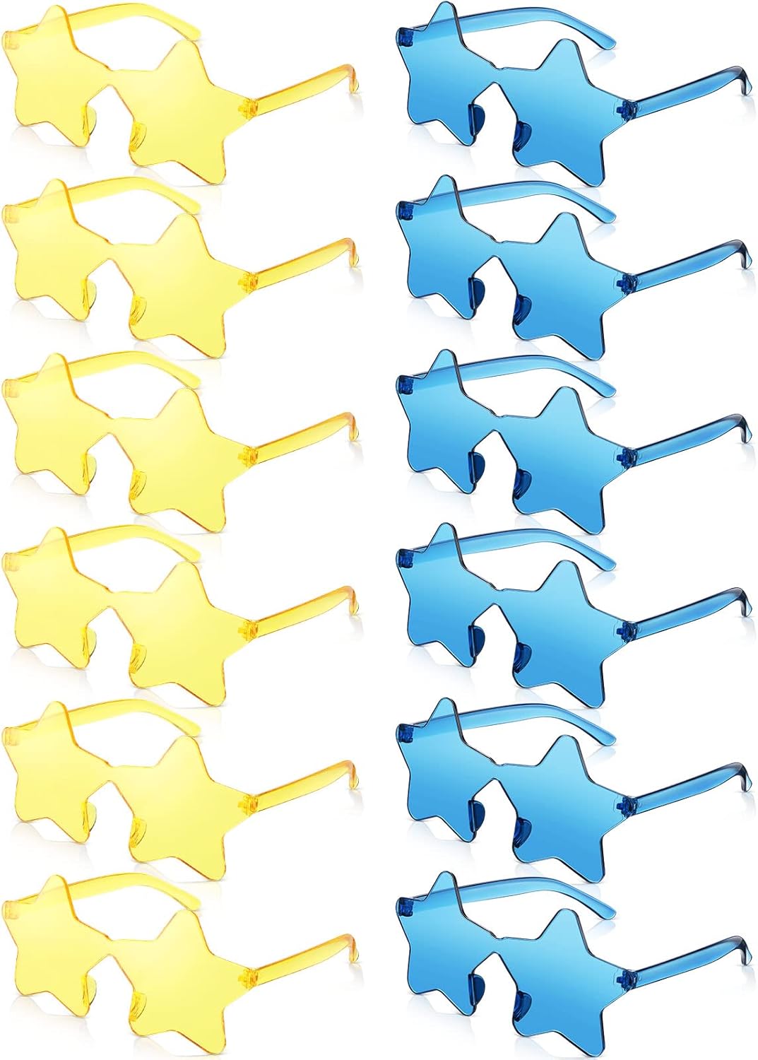 Очки Cindeer, 12 пар, сувениры для вечеринки в честь Дня святого Валентина, в форме звезды, без оправы, солнцезащитные очки для женщин, аксессуар в виде пентаграммы и звезды, символ команды, Blue, Yellow
Очки Cindeer, 12 пар, сувениры для вечеринки в честь Дня святого Валентина, в форме звезды, без оправы, солнцезащитные очки для женщин, аксессуар в виде пентаграммы и звезды, символ команды, Blue, Yellow