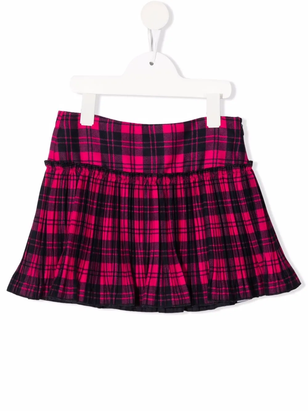 Плиссированная мини-юбка в клетку тартан Il Gufo, розовый
Плиссированная мини-юбка в клетку тартан Il Gufo, розовый