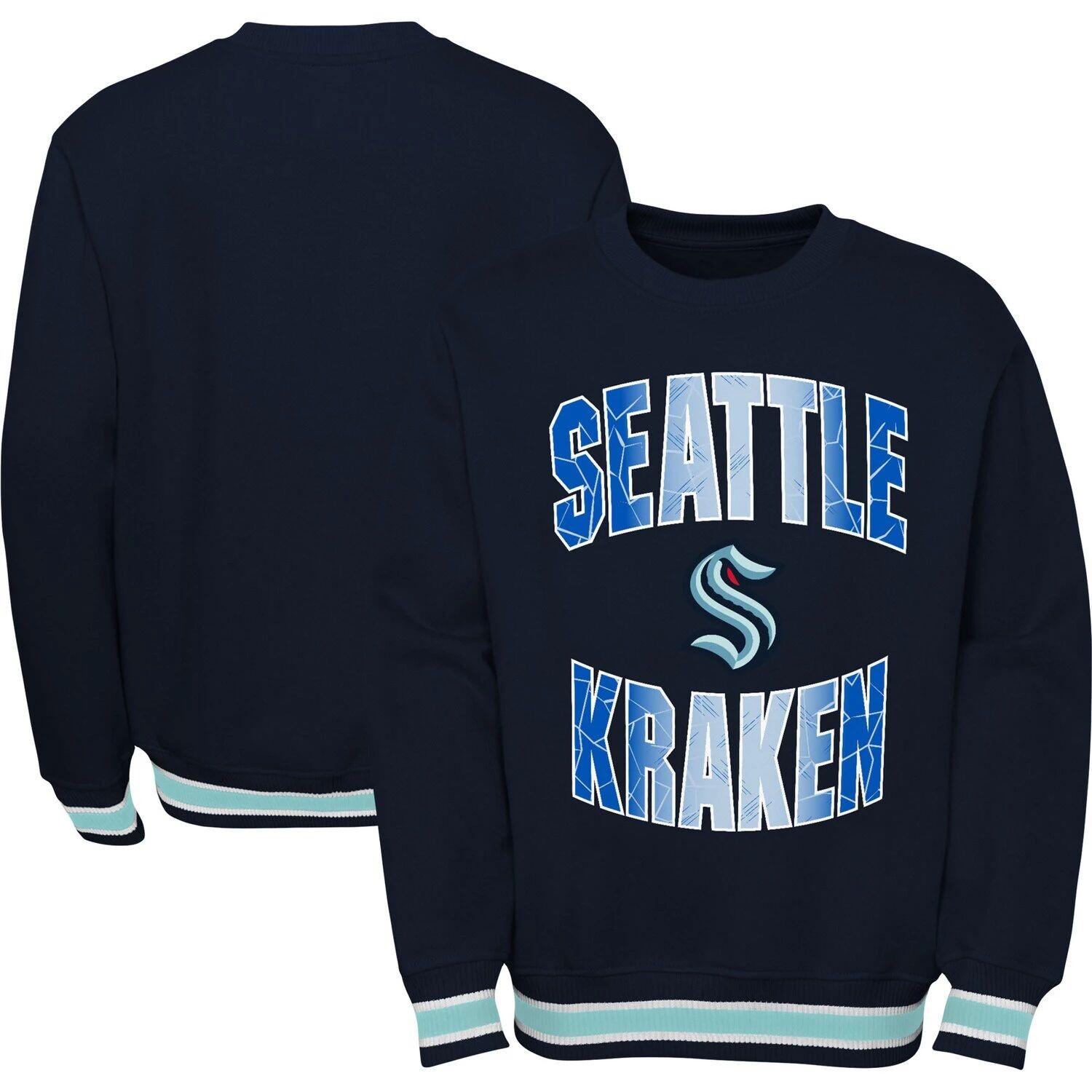Толстовка с капюшоном Youth Deep Sea Seattle Kraken Classic Blueliner Outerstuff
Толстовка с капюшоном Youth Deep Sea Seattle Kraken Classic Blueliner Outerstuff