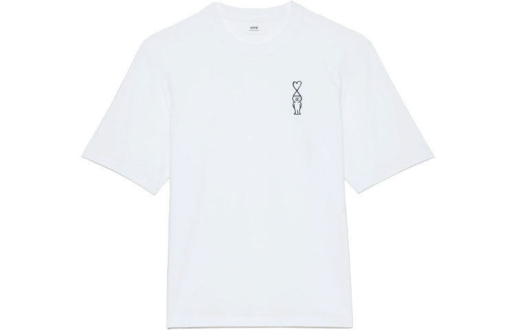 Футболка унисекс белая AMIPARIS
Футболка унисекс белая AMIPARIS