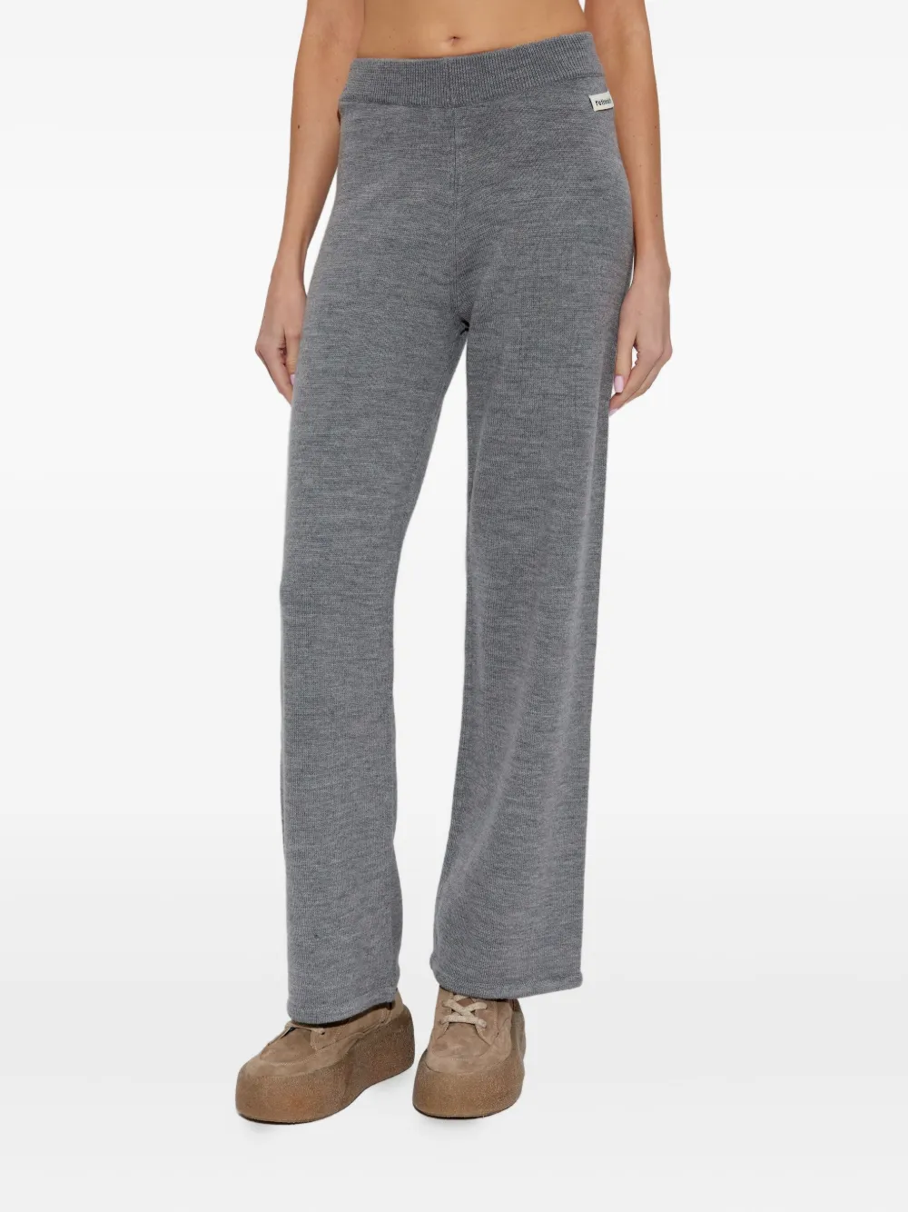 Вязаные шерстяные брюки Rethinkit Studios, серый
Вязаные шерстяные брюки Rethinkit Studios, серый