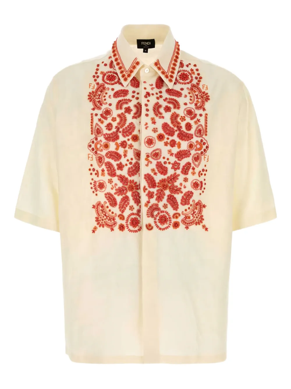 Рубашка с бисером FENDI, нейтральный
Рубашка с бисером FENDI, нейтральный
