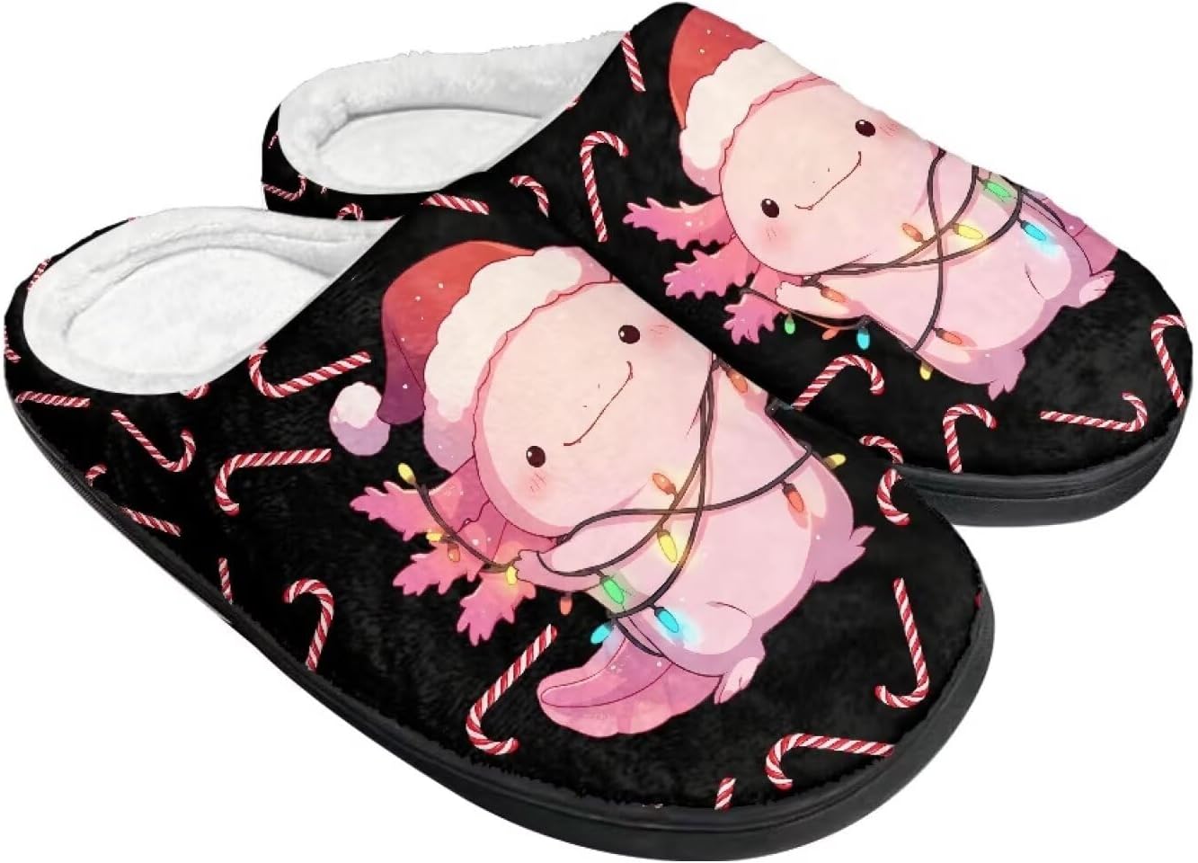 Праздничные рождественские тапочки для дома и улицы, тапочки, хлопковые тапочки для женщин и мужчин, пушистые зимние тапочки Buxolandt, Christmas Cute Axolotl
Праздничные рождественские тапочки для дома и улицы, тапочки, хлопковые тапочки для женщин и мужчин, пушистые зимние тапочки Buxolandt, Christmas Cute Axolotl