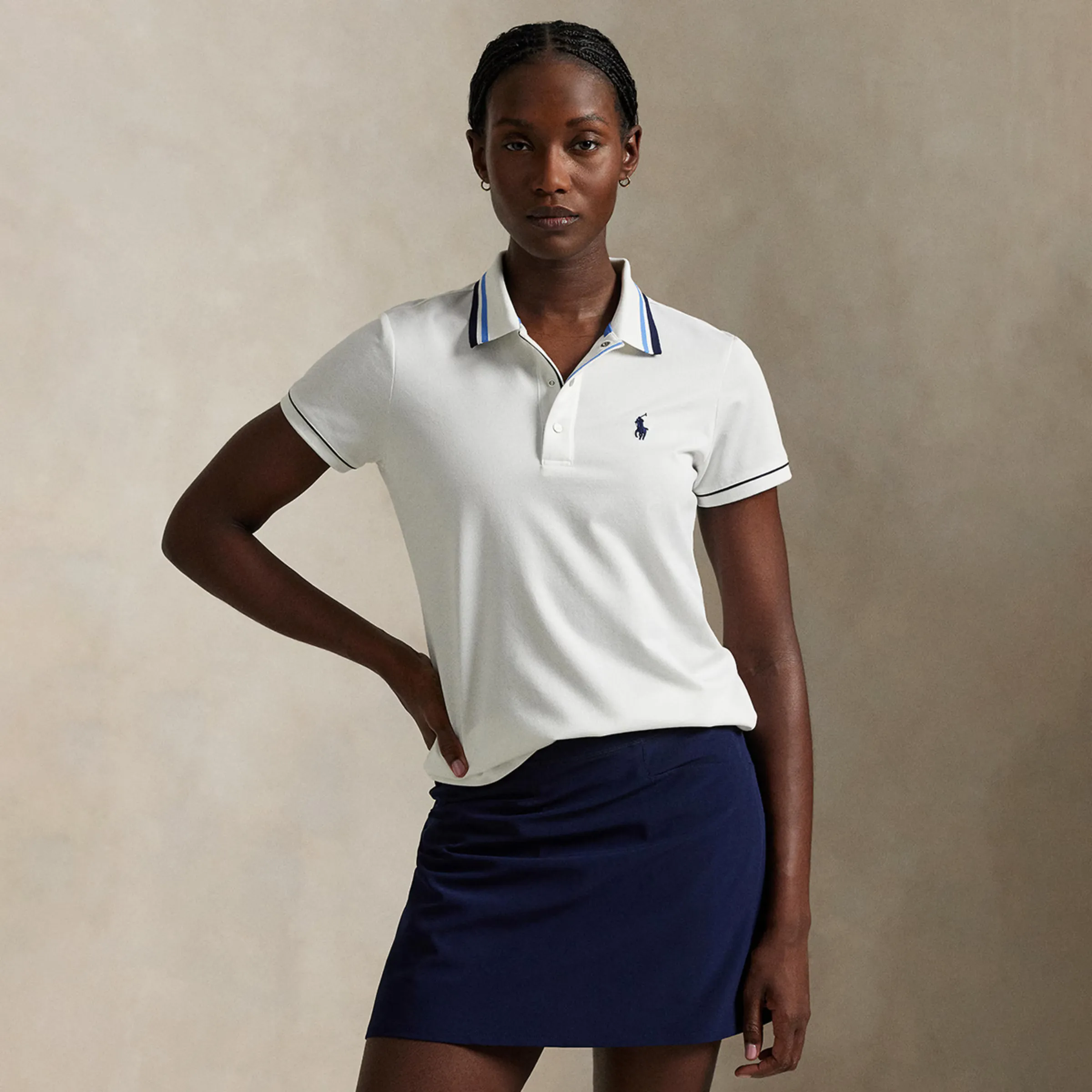 Женская рубашка поло с изображением лошади, бренд Ralph Lauren Polo Ralph Lauren, белый
Женская рубашка поло с изображением лошади, бренд Ralph Lauren Polo Ralph Lauren, белый