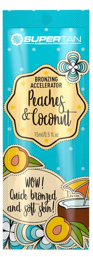 Supertan Peaches Coconut&Cream x10 шт.
Supertan Peaches Coconut&Cream x10 шт.