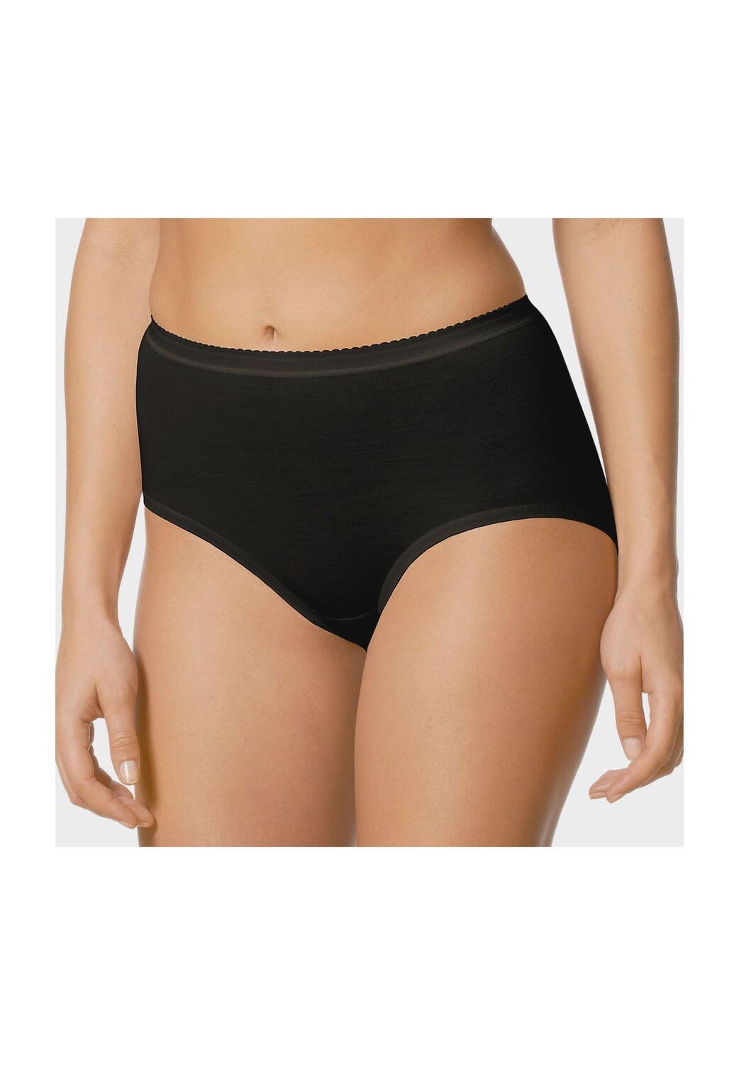 Изысканные трусы на талии, однотонные, женские mey, черный
Изысканные трусы на талии, однотонные, женские mey, черный