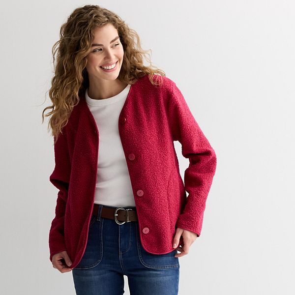 Женский кардиган на пуговицах Draper James, Holiday Berry
Женский кардиган на пуговицах Draper James, Holiday Berry