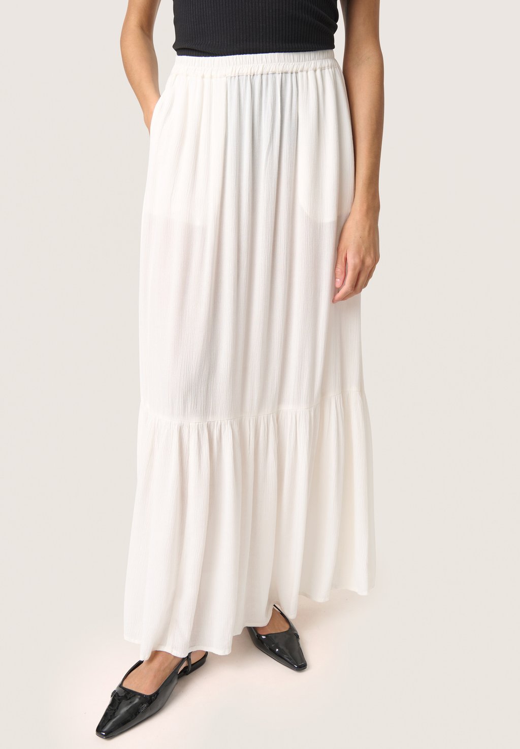 Юбка макси Soaked in Luxury, кремовый
Юбка макси Soaked in Luxury, кремовый